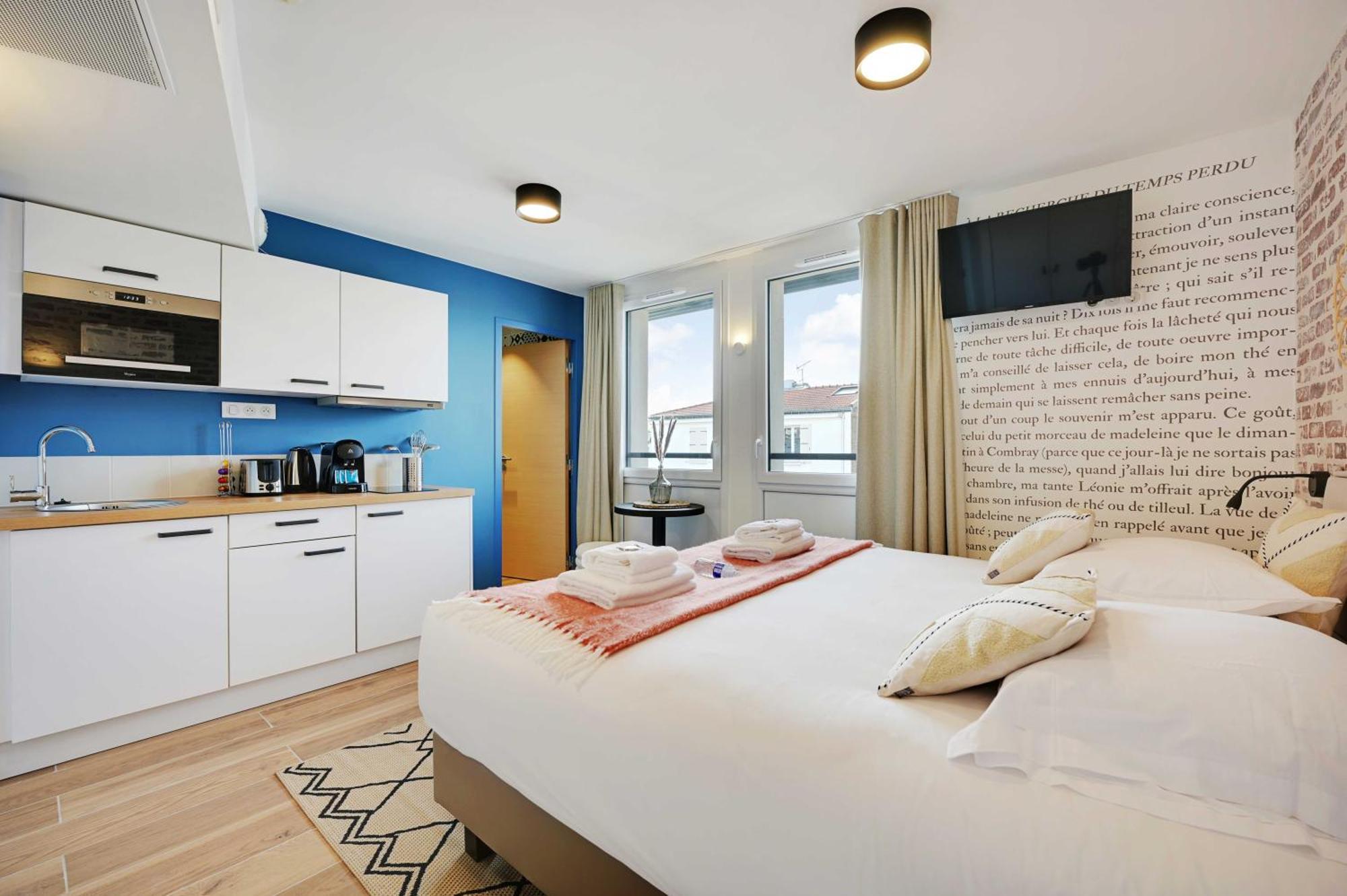 Residence Du Parc Vanves - Rooftop & Climatisation Екстериор снимка